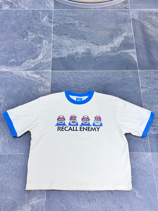 Happy Faces Ringer Tee